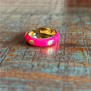 Julia Clancey Diamante Ring Band- Brand New 7.5”